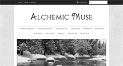 Desktop Screenshot of alchemicmuse.com